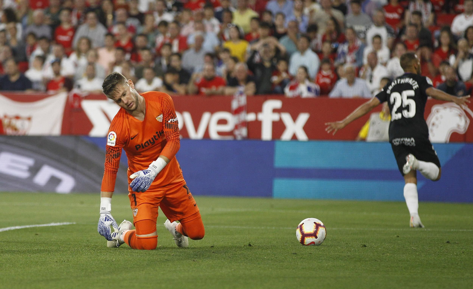 El Sevilla-Leganés, en imágenes