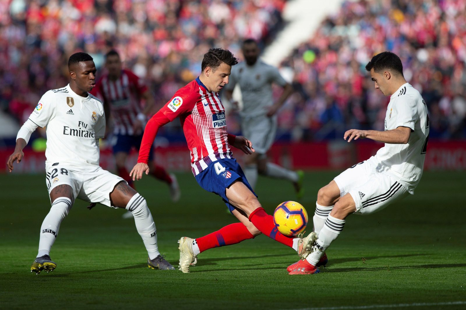 Las imágenes del Atlético de Madrid-Real Madrid