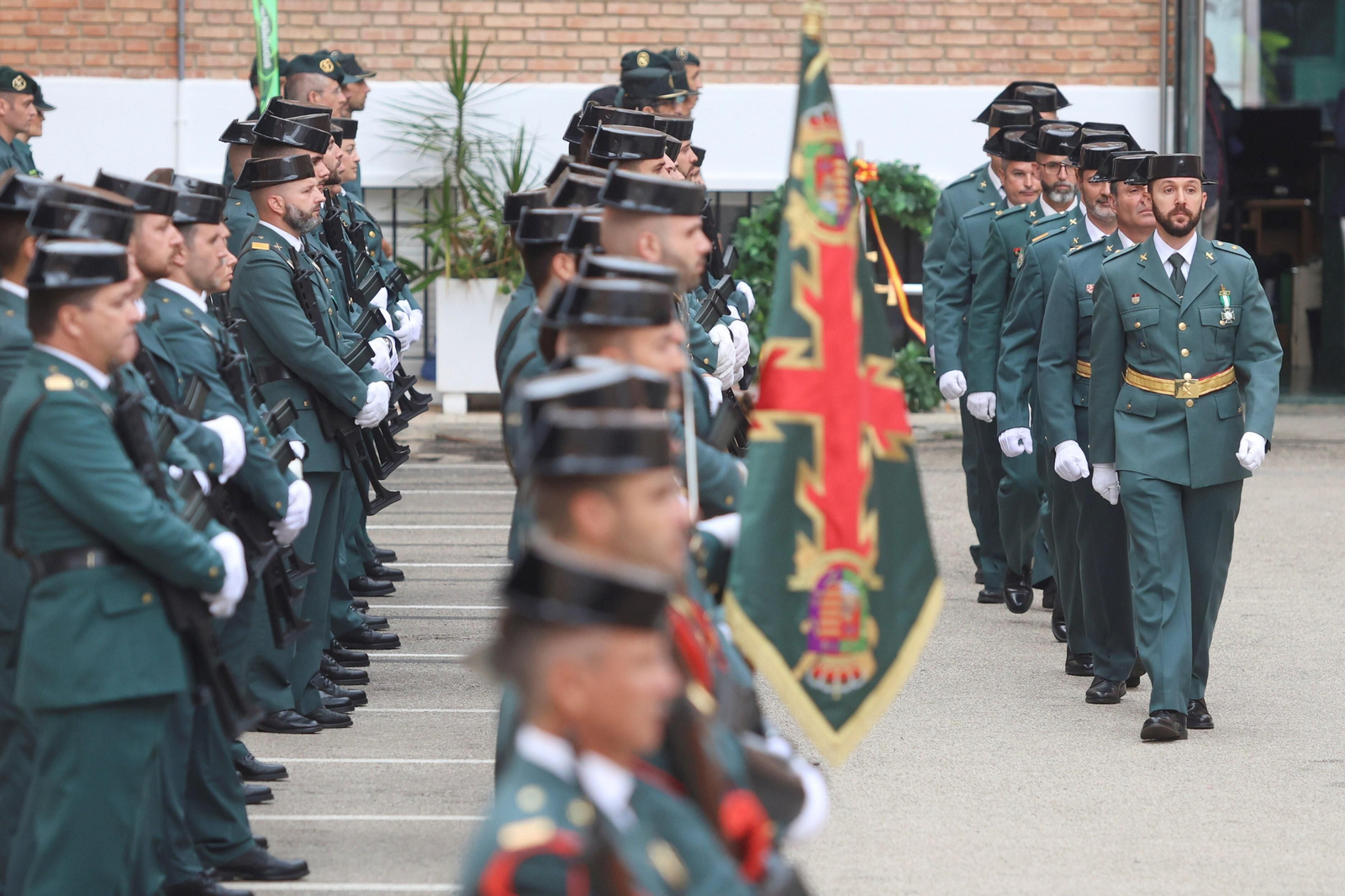 La Guardia Civil de Málaga homenajea a los agentes retirados en su 179 aniversario