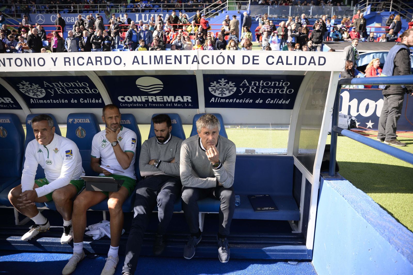 Las imágenes del Getafe-Betis