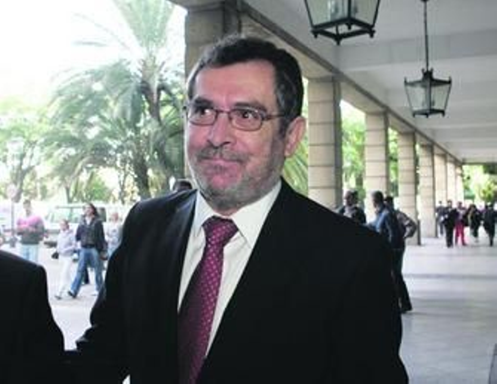 Rivas, saliendo de los juzgados en una imagen de archivo.