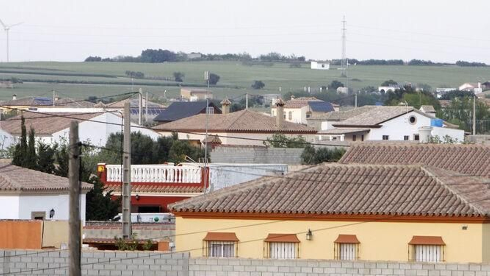 Vista parcial del extrarradio de Chiclana, en una imagen de archivo. Vista parcial del extrarradio de Chiclana, en una imagen de archivo.
