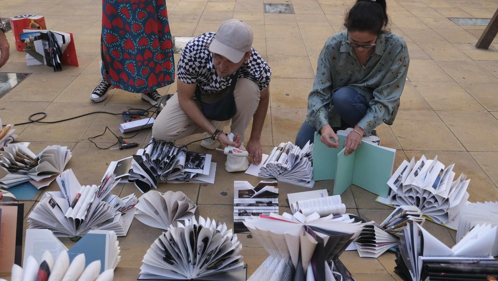 Imágenes de la Noche en Blanco, en Almería