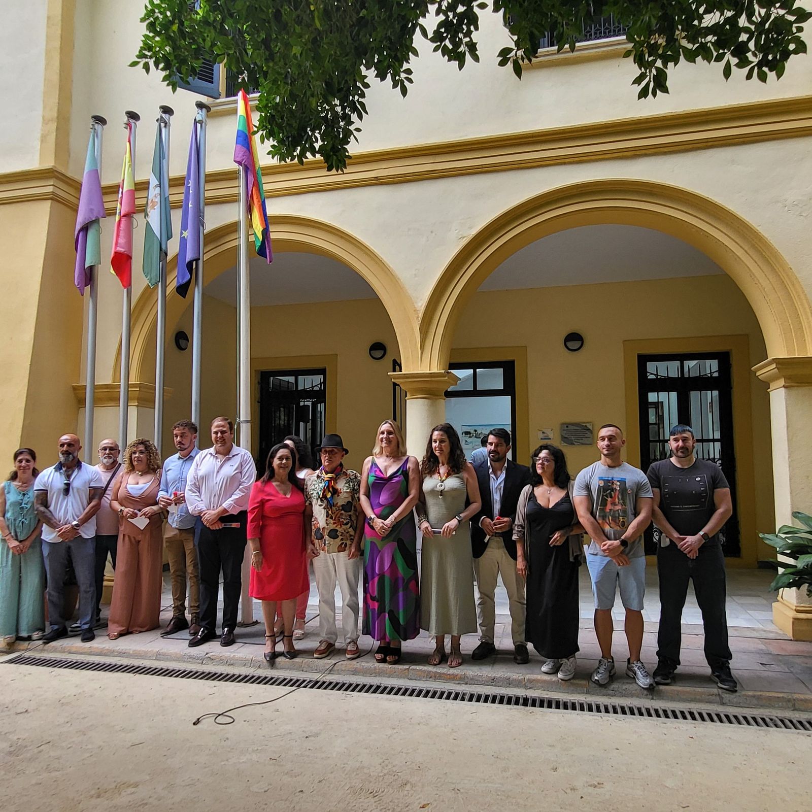 Acto contra la LGTBIfobia en la Mancomunidad.