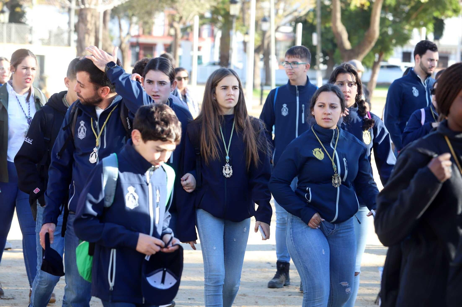 Imágenes de la Peregrinación de Jóvenes Rocieros