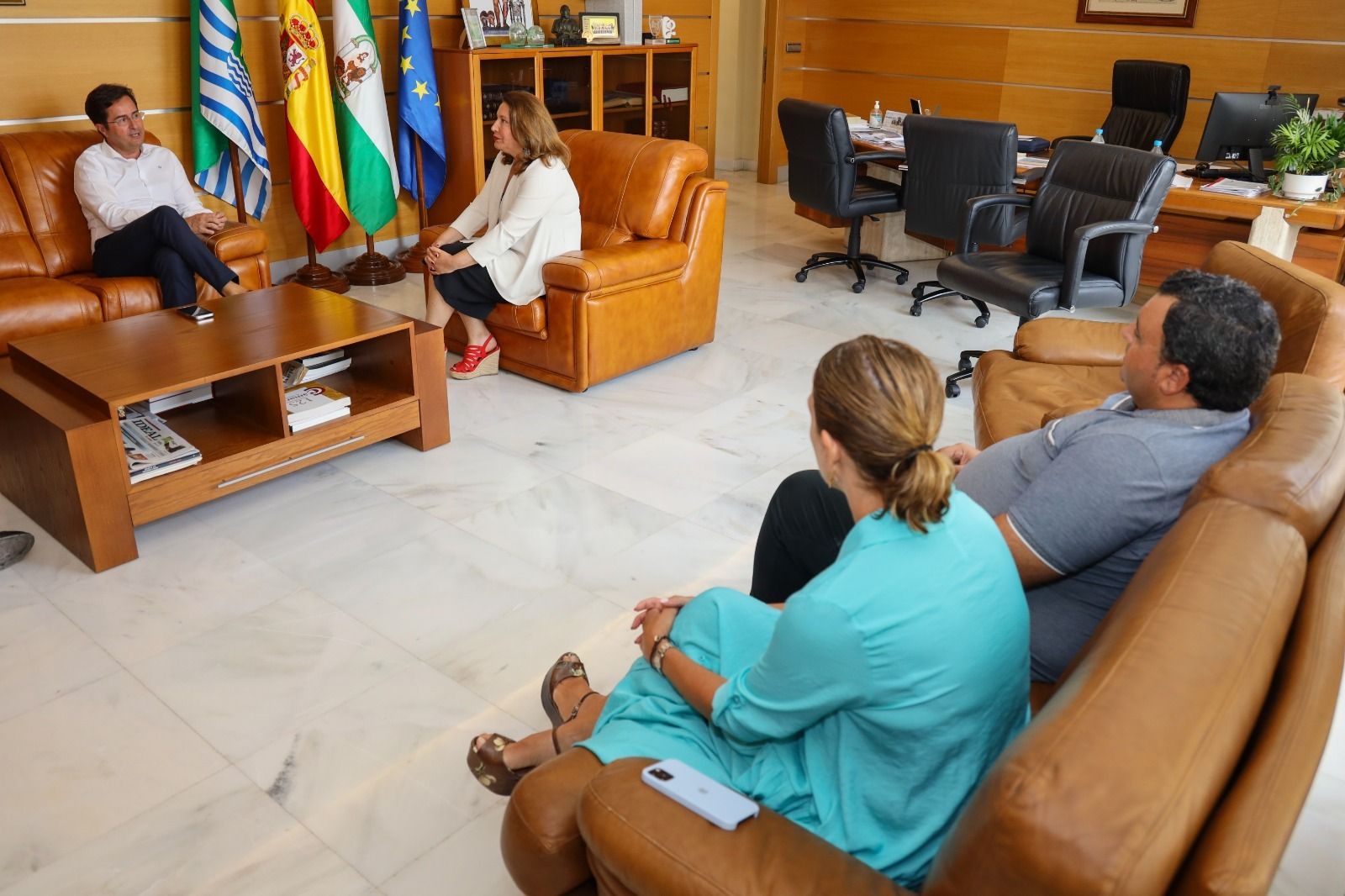 Francisco Góngora y Carmen Crespo.