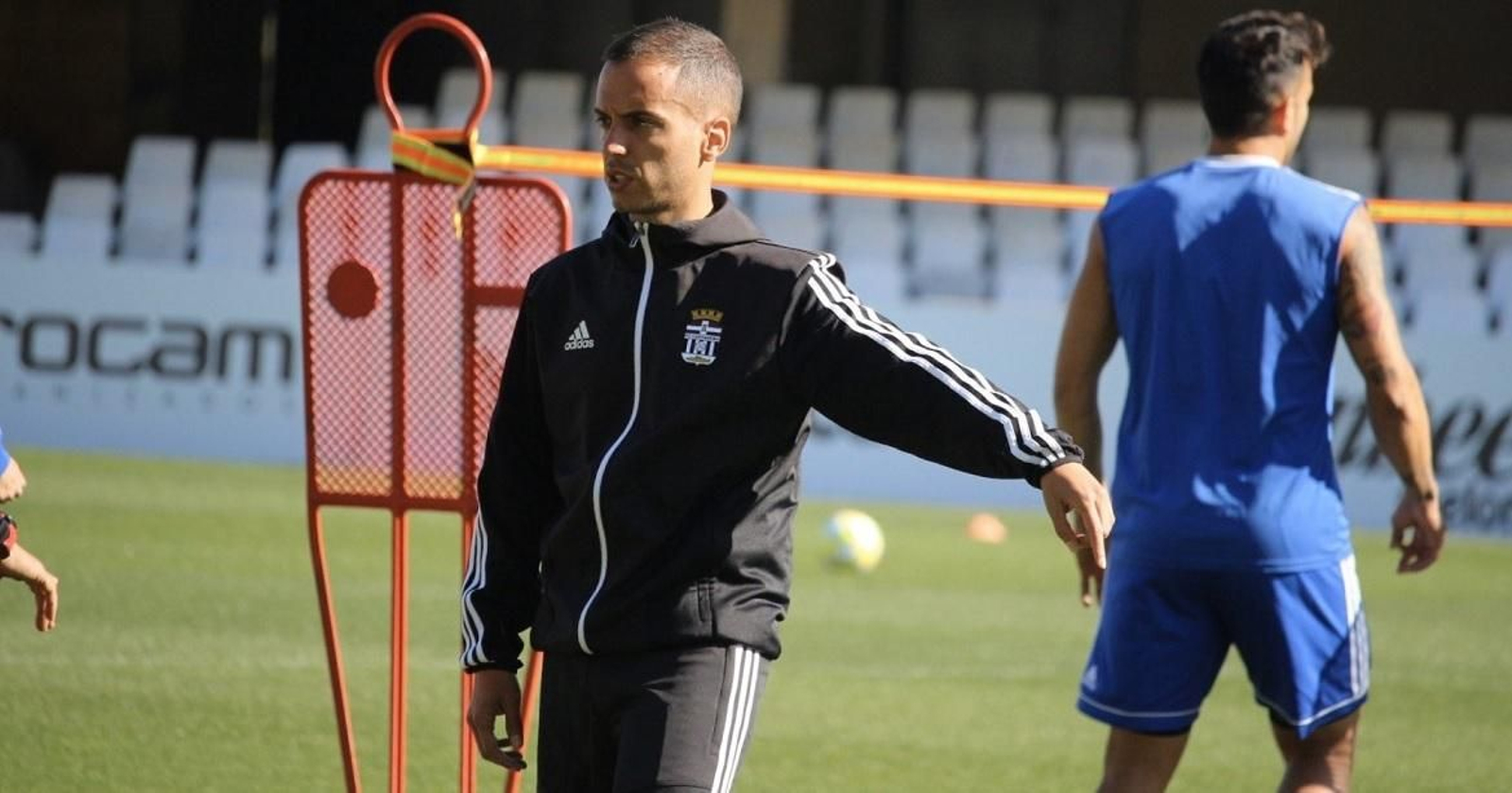Borja Jiménez, el técnico del Cartagena.