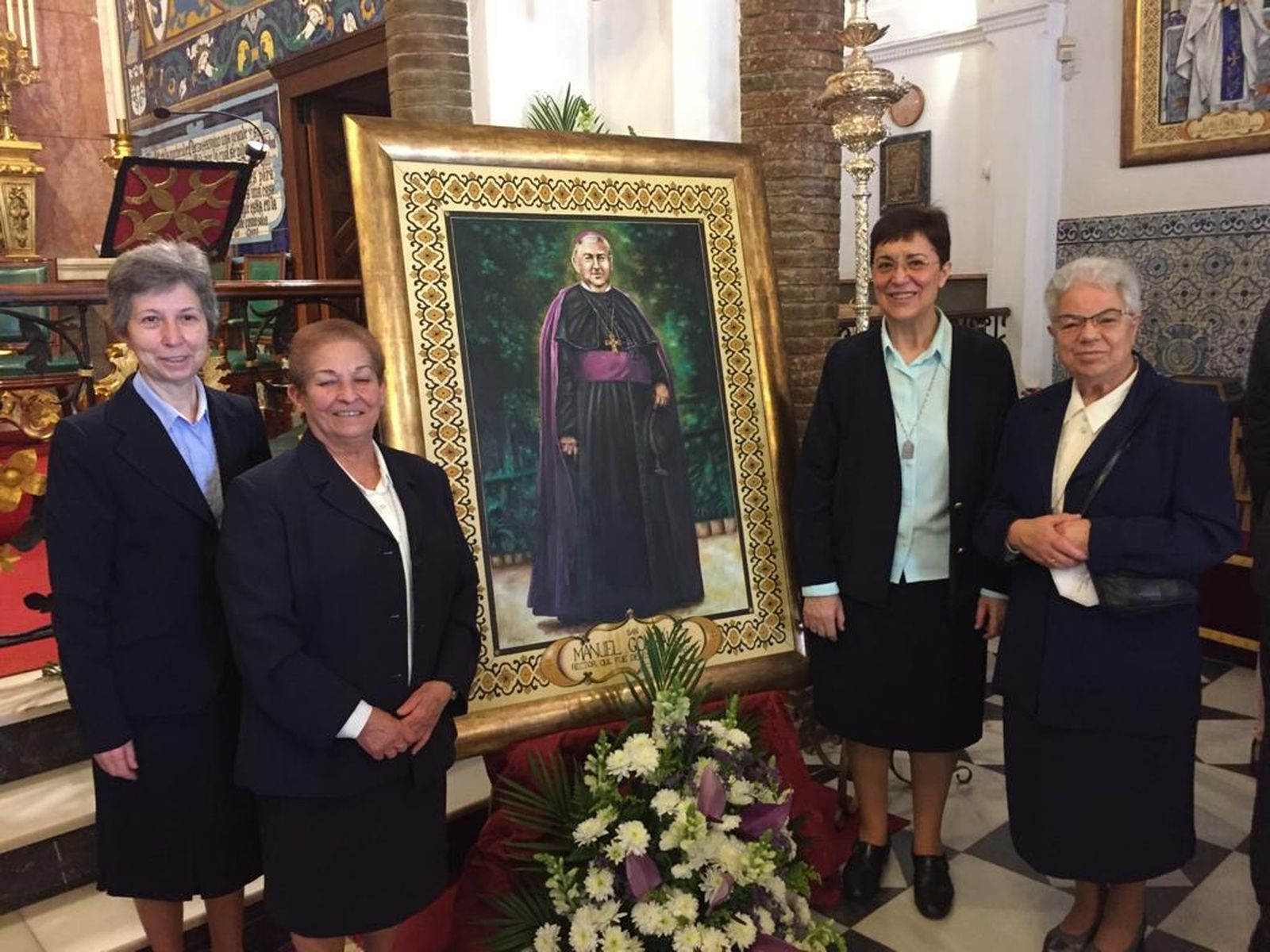 Clausura del Año Jubilar del Centenario de las Misioneras Eucarísticas de Nazaret  (Hermanas Nazarenas) fundadas por San Manuel González, en el santuario de Nuestra Señora de la Cinta.