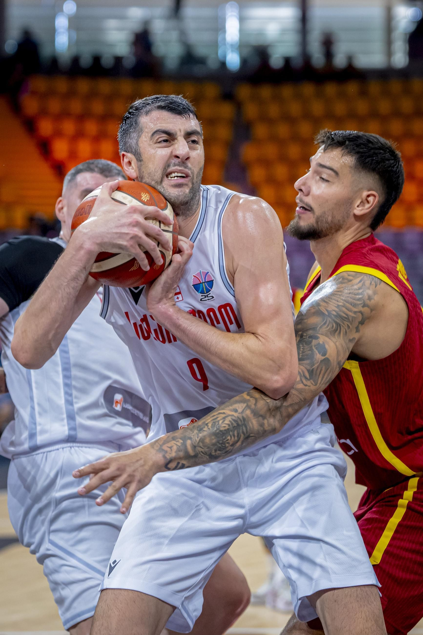 Las fotos del Georgia - España de baloncesto