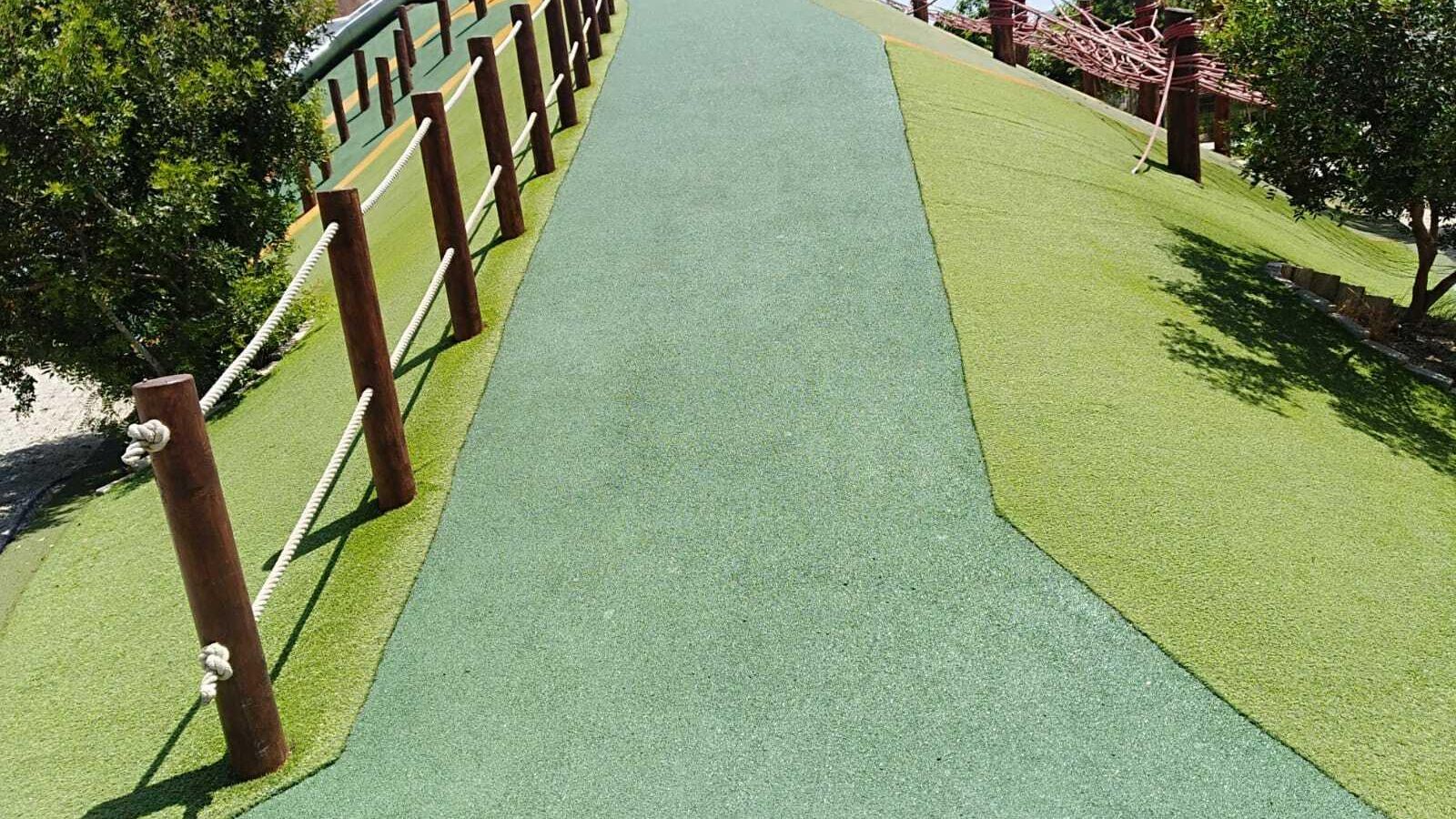 El césped ha sido renovado