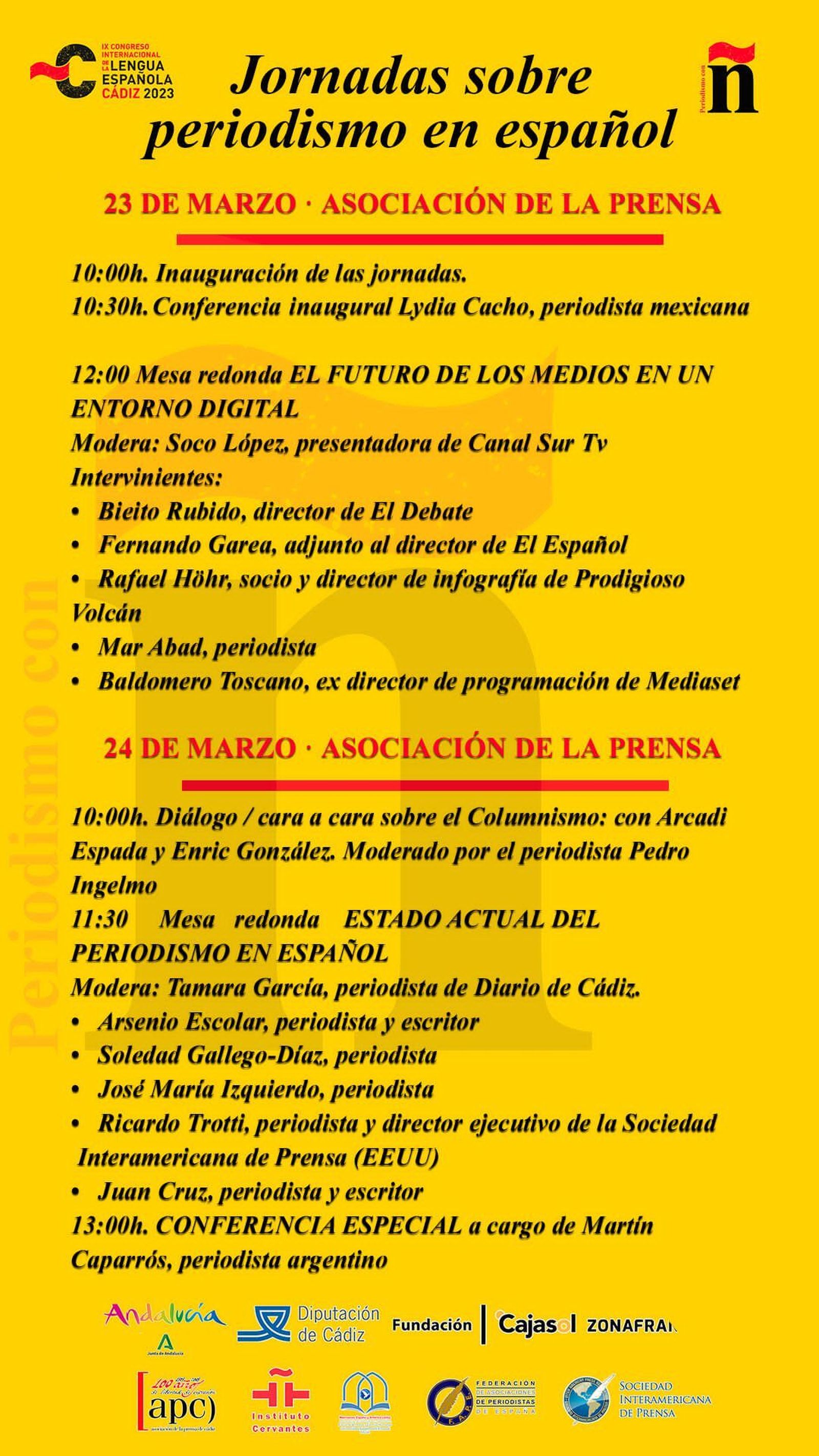 Mañana empieza Periodismo con Ñ