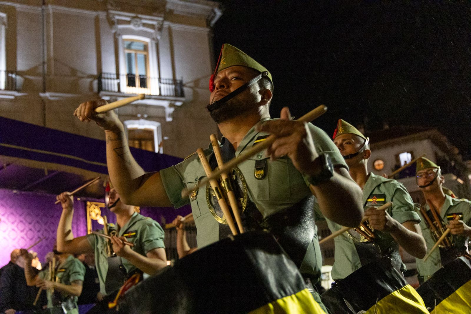 La Legión y el Cristo de la Buena Muerte es uno de los binomios de la Semana Santa.