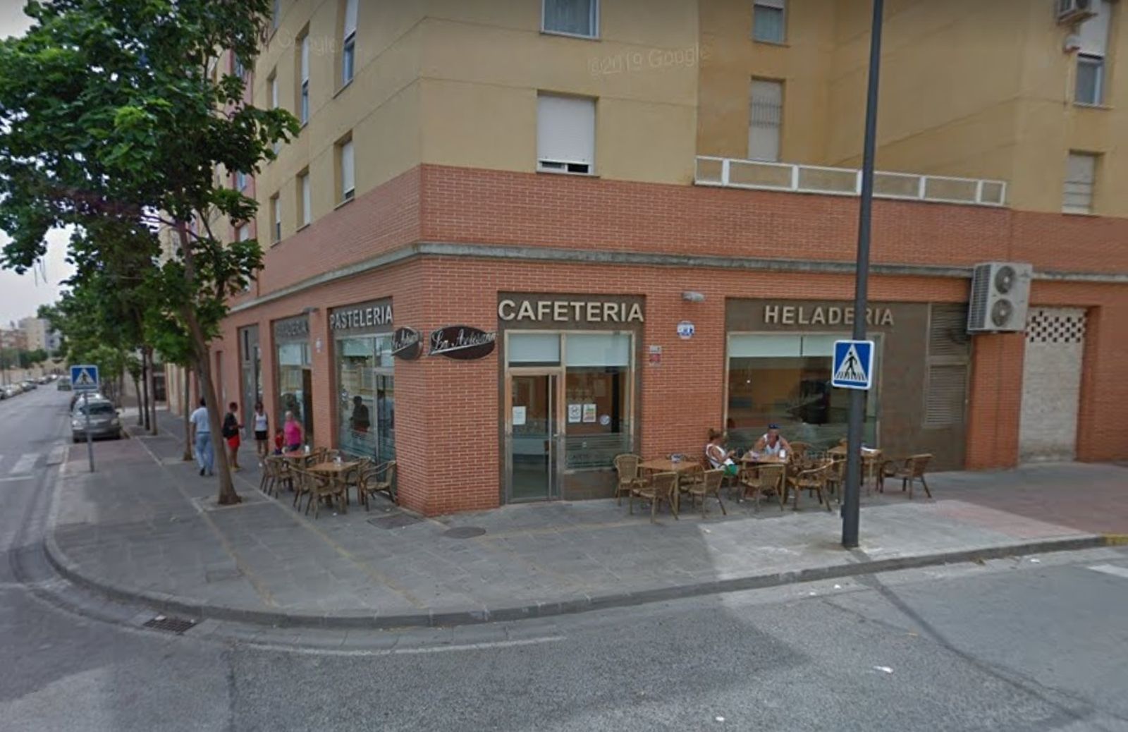 La cafetería la Artesana de Camposoto, en una imagen sacada de Google Maps.