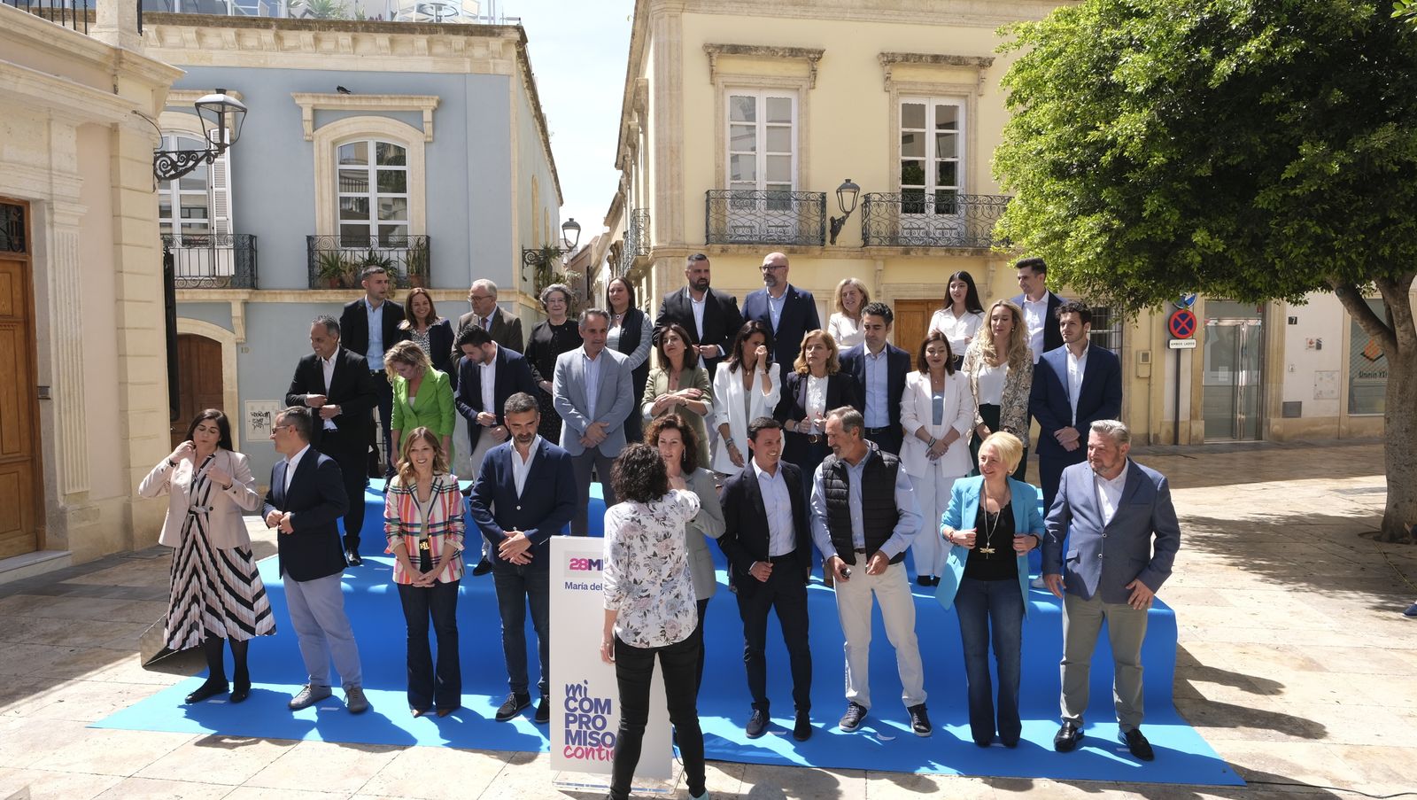 Imágenes de la presentación de la candidatura municipal del PP a Almería capital