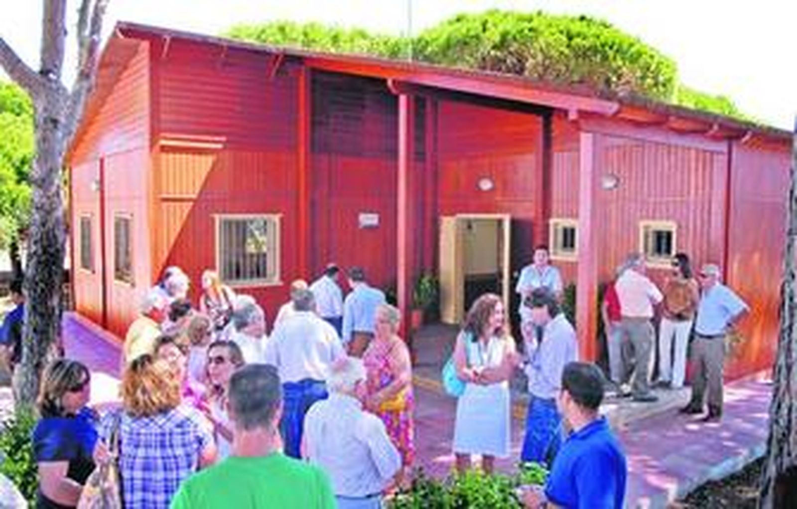 Vista de las nuevas instalaciones para los vecinos del Coto la Campa.