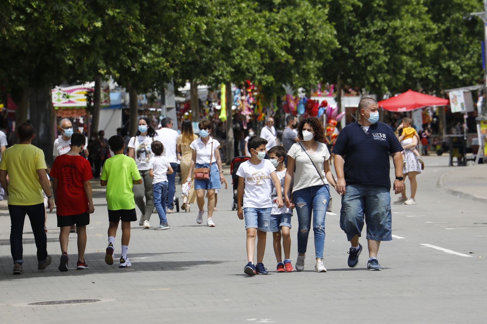 Las imágenes del segundo fin de semana de atracciones en El Arenal
