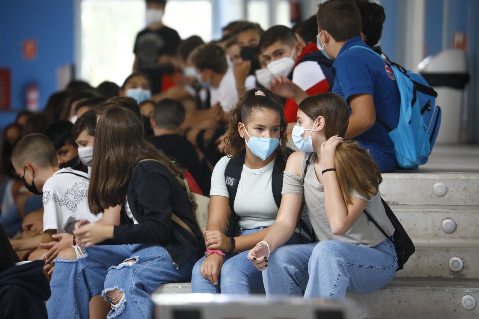 La vuelta a las aulas de los estudiantes de Secundaria y FP de Córdoba en el curso 2021/2022, en imágenes