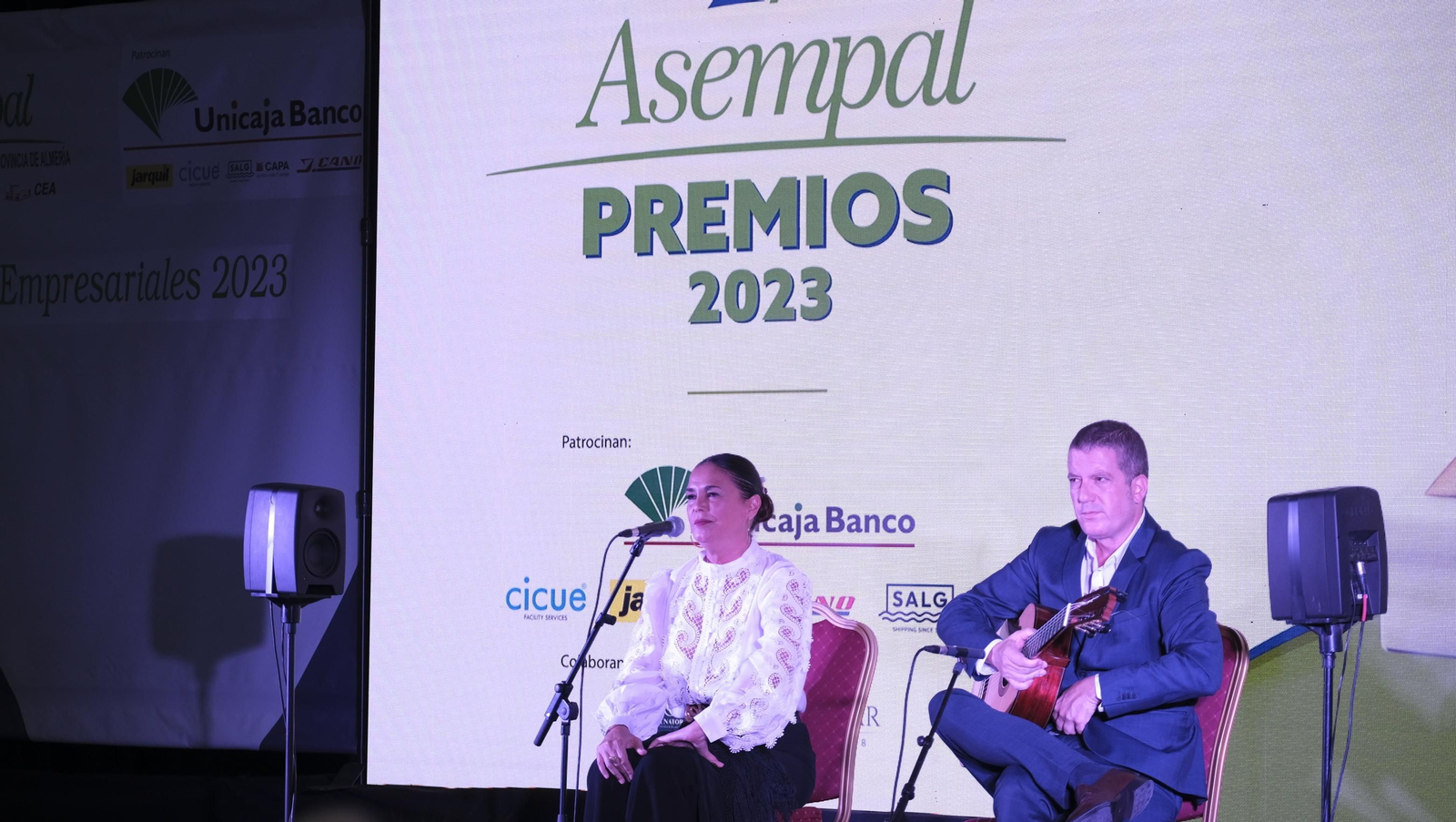 Imágenes de la gala de entrega de los Premios Asempal 2023, en el Hotel Playadulce
