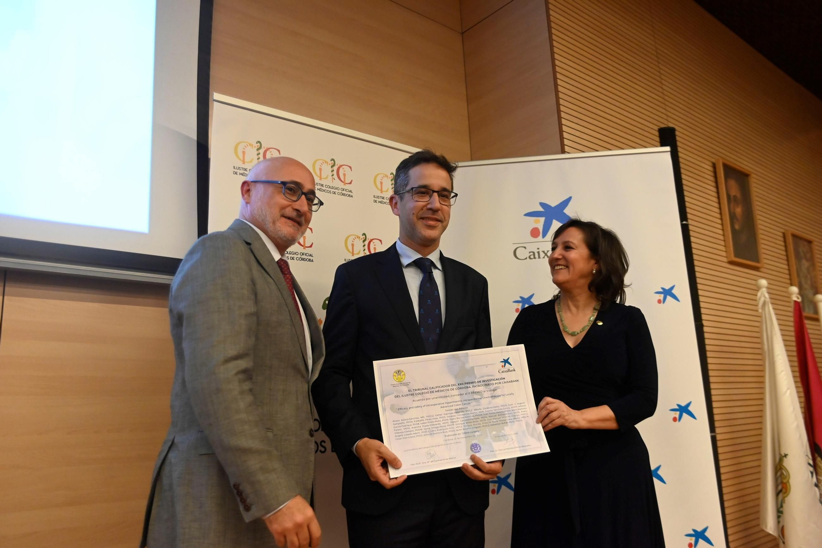 La entrega de los Premios de Investigación del Colegio de Médicos de Córdoba, en imágenes