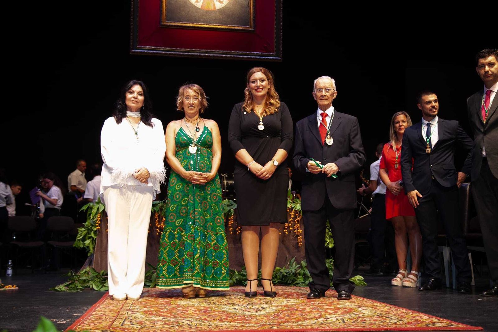 Entrega de las medallas de oro de Valverde del Camino.