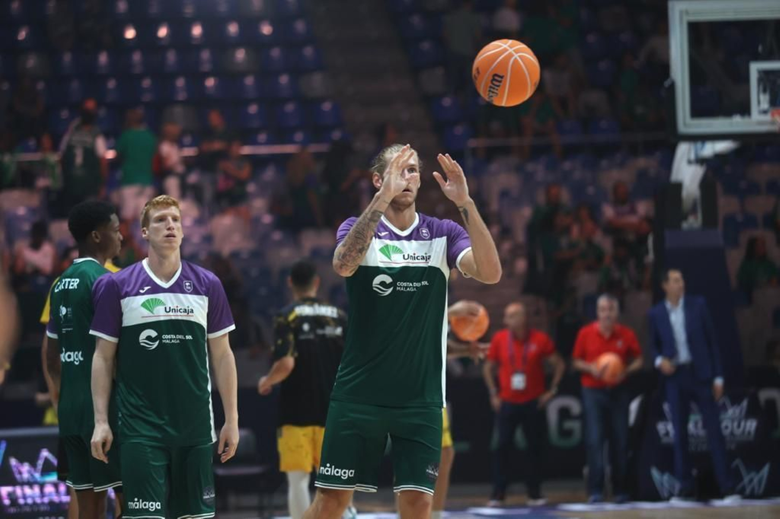 El Unicaja - Lenovo Tenerife, en fotos