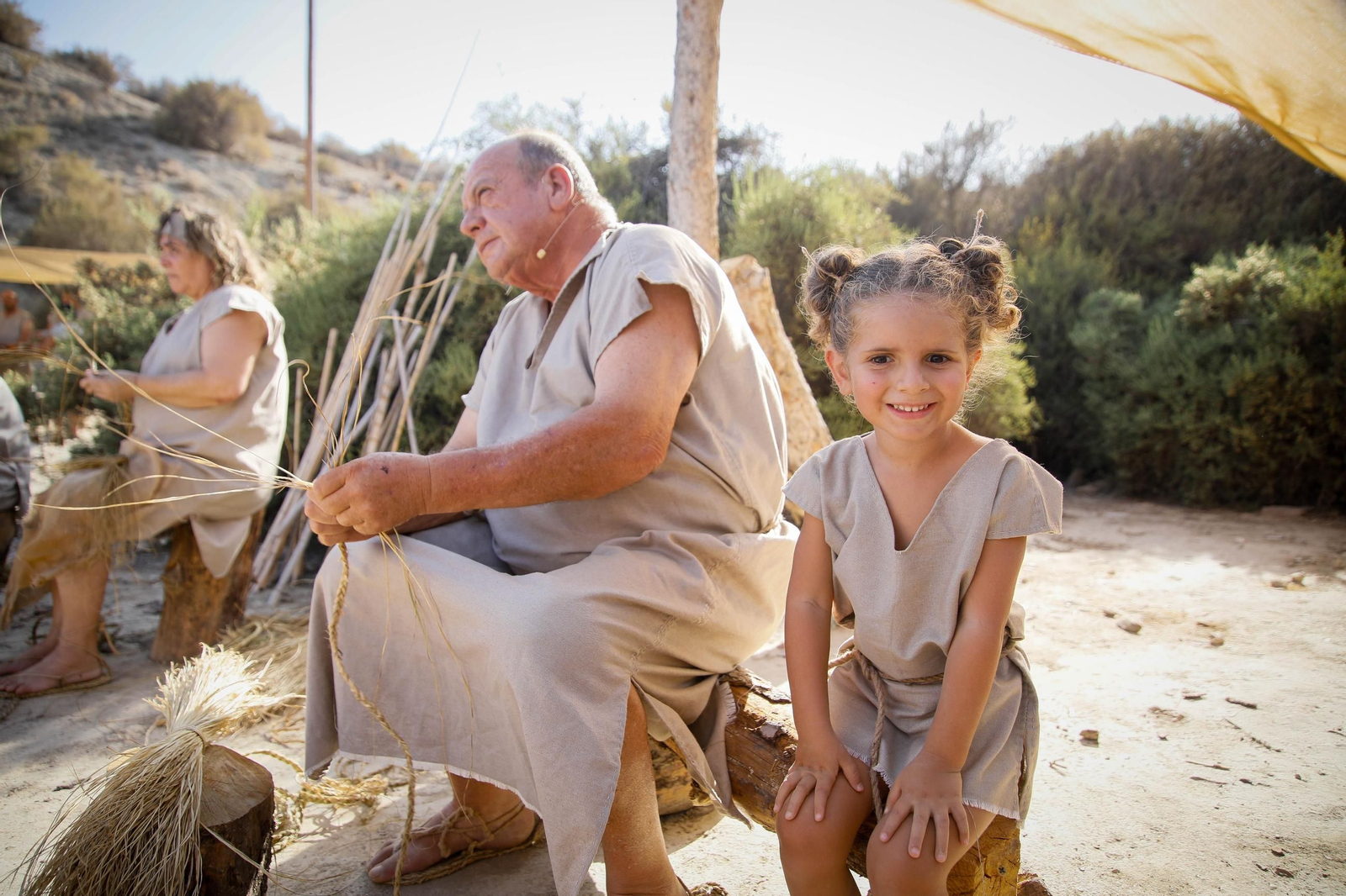 Así se ha vivido la segunda recreación histórica de la cultura argárica en Antas