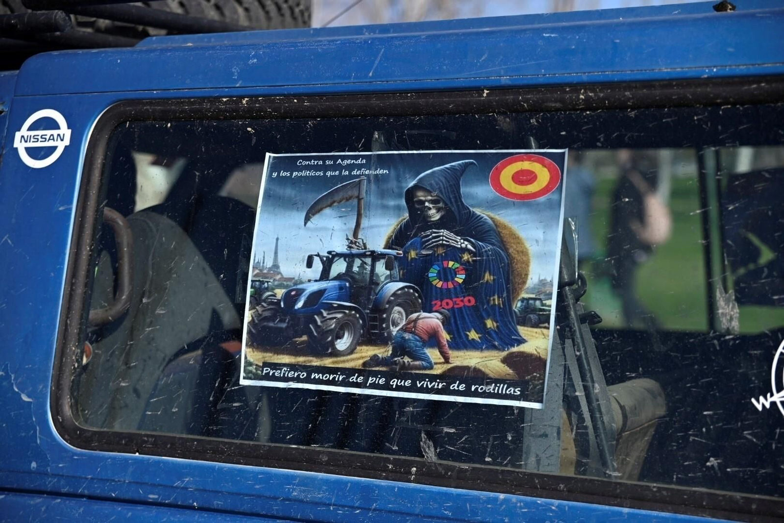 La protesta de los agricultores de Córdoba, en imágenes