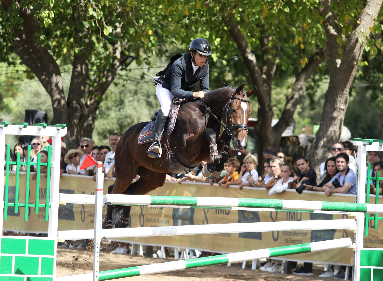 David Periñan y Arquillo DV, campeones del CCI3*-S, en la prueba de salto