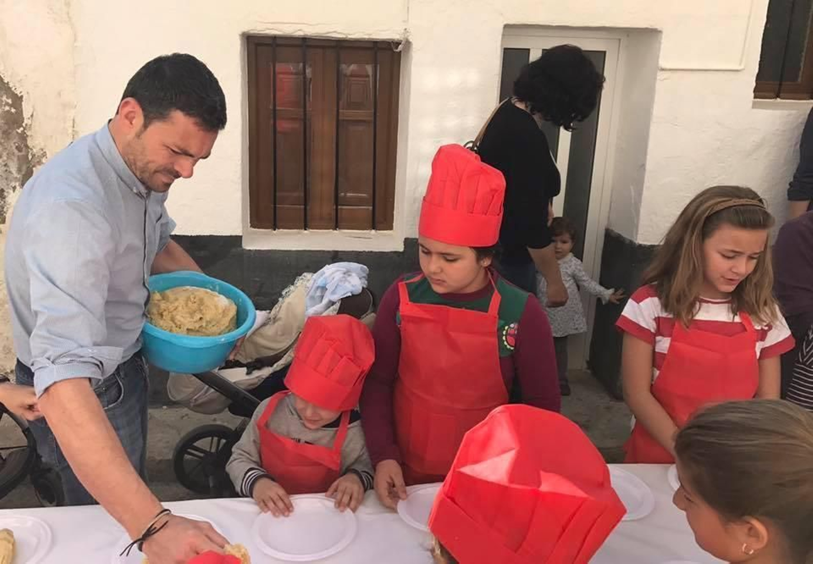 El concejal Francisco Miguel Reyes participó en el taller.