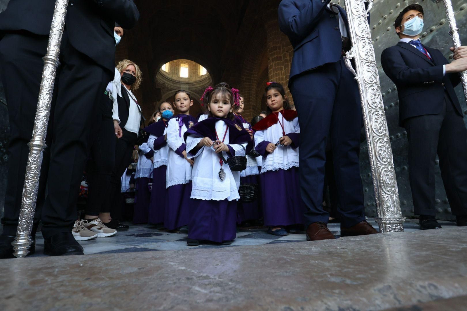 Las imágenes de regreso de las hermandades de la Sed, Candelaria, Paz y Clemencia a sus templos