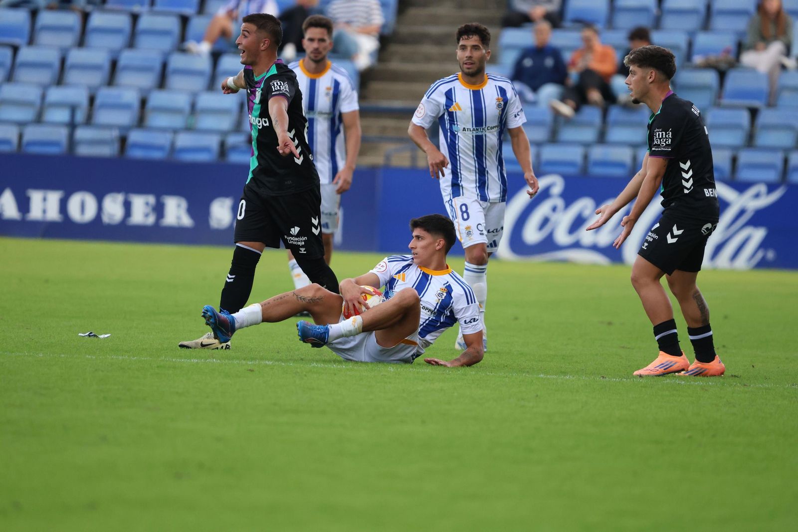 Recreativo-Atlético Malagueño: El Decano pide la hora, pero el filial regresa de vacío (1-0)