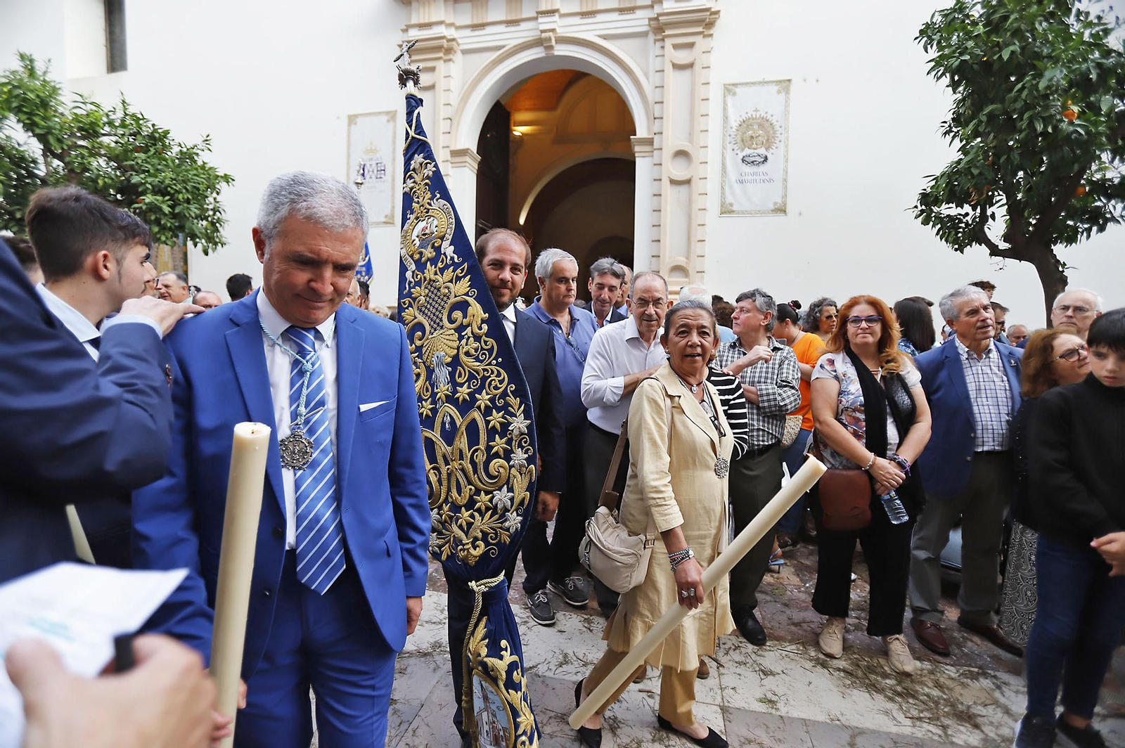 Imágenes de la procesión del Corpus Christi en Huelva
