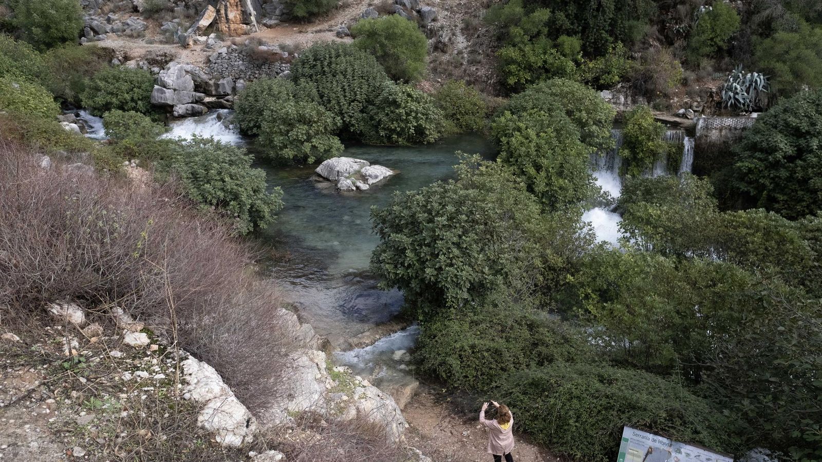 Nacimiento de la Estación de Benaoján