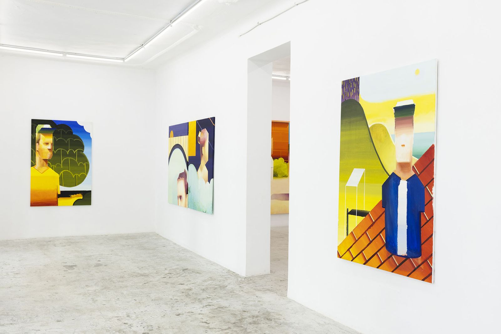 Algunas de las obras de Ramón Muñoz.