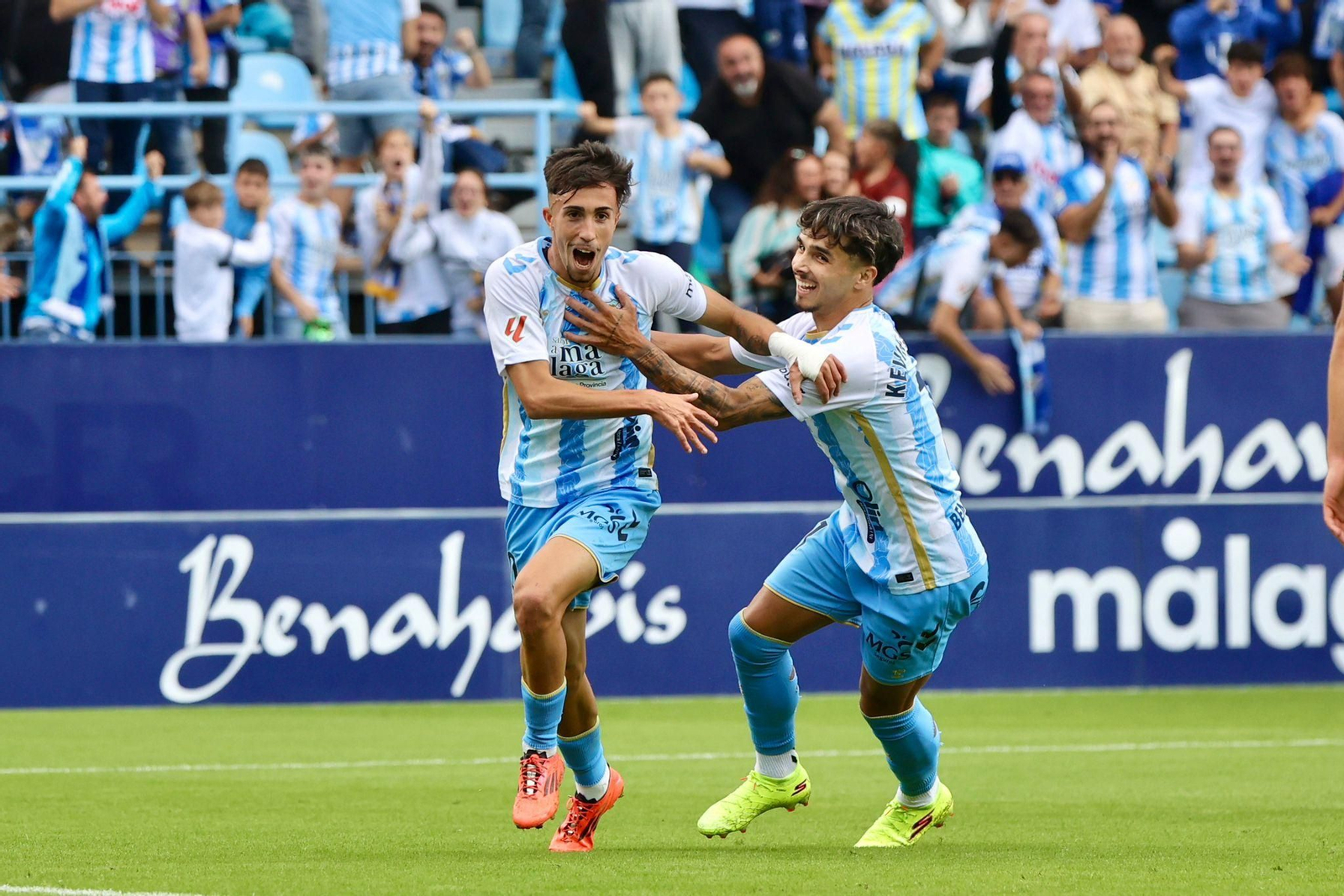 El Málaga CF - Eibar, en fotos