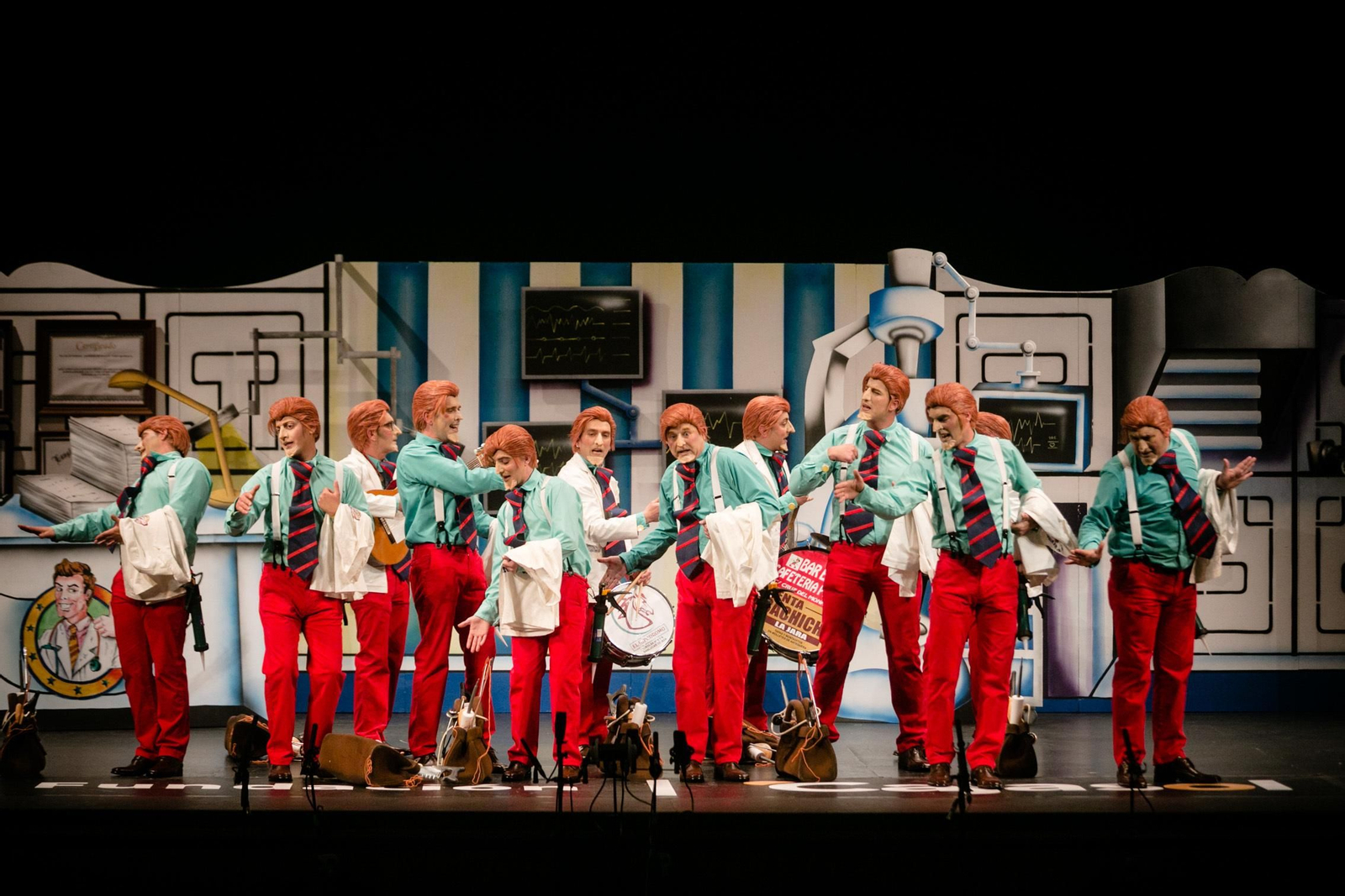 Chirigota "El tiempo entre costuras"