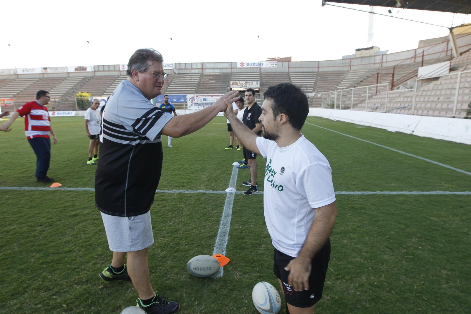Fotogalería rugby inclusivo URA CLAN. Almería