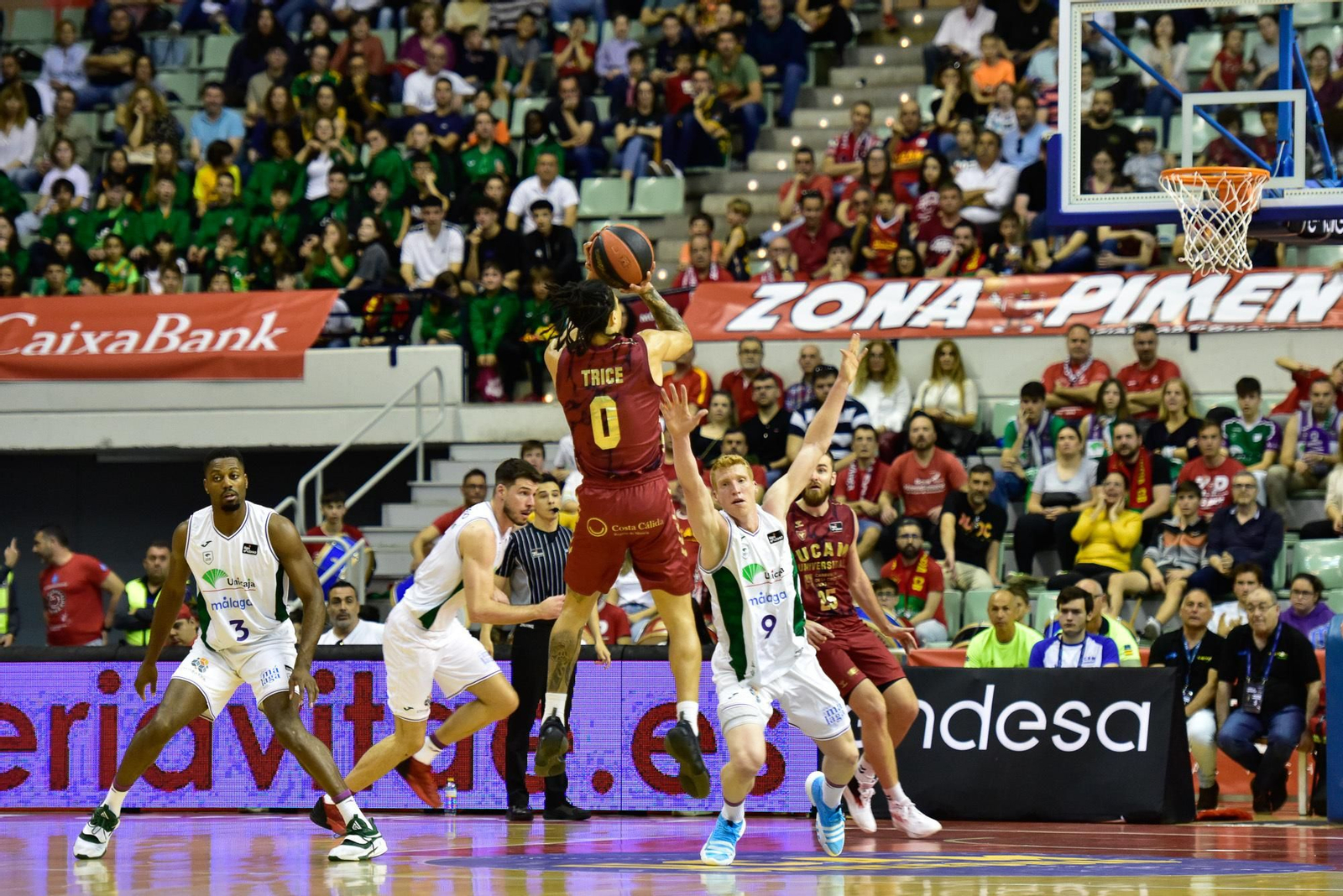 El UCAM Murcia - Unicaja, en fotos