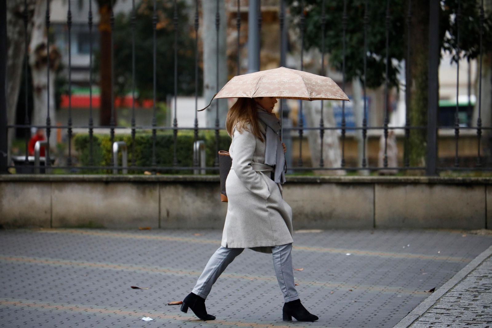 La lluvia vuelve a Córdoba con el paso de la borrasca Hipólito, en imágenes