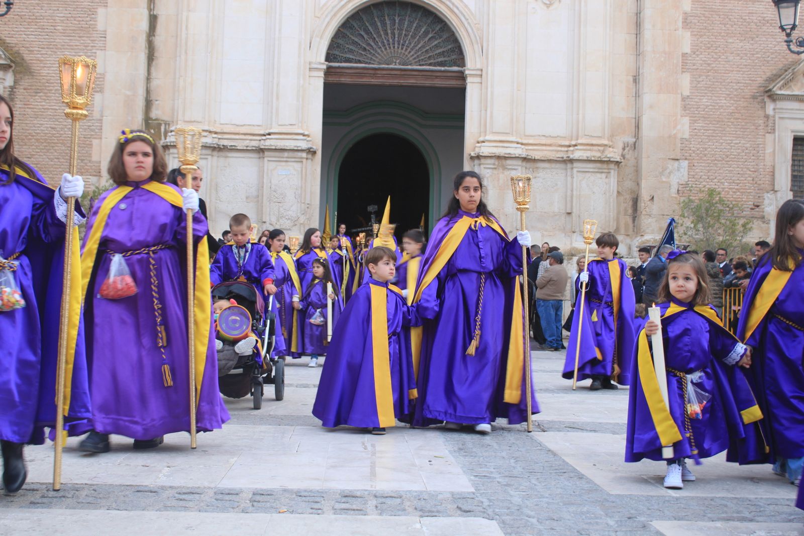 Las imágenes de las procesiones del Jueves Santo en Vélez Rubio