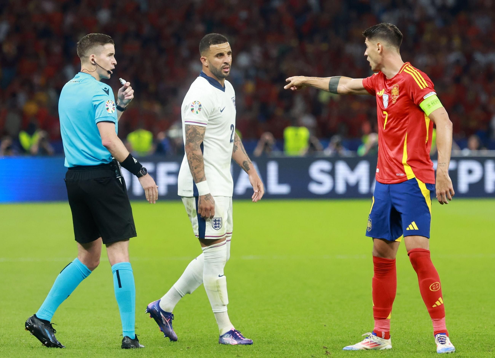 Las mejores fotos de la final España - Inglaterra