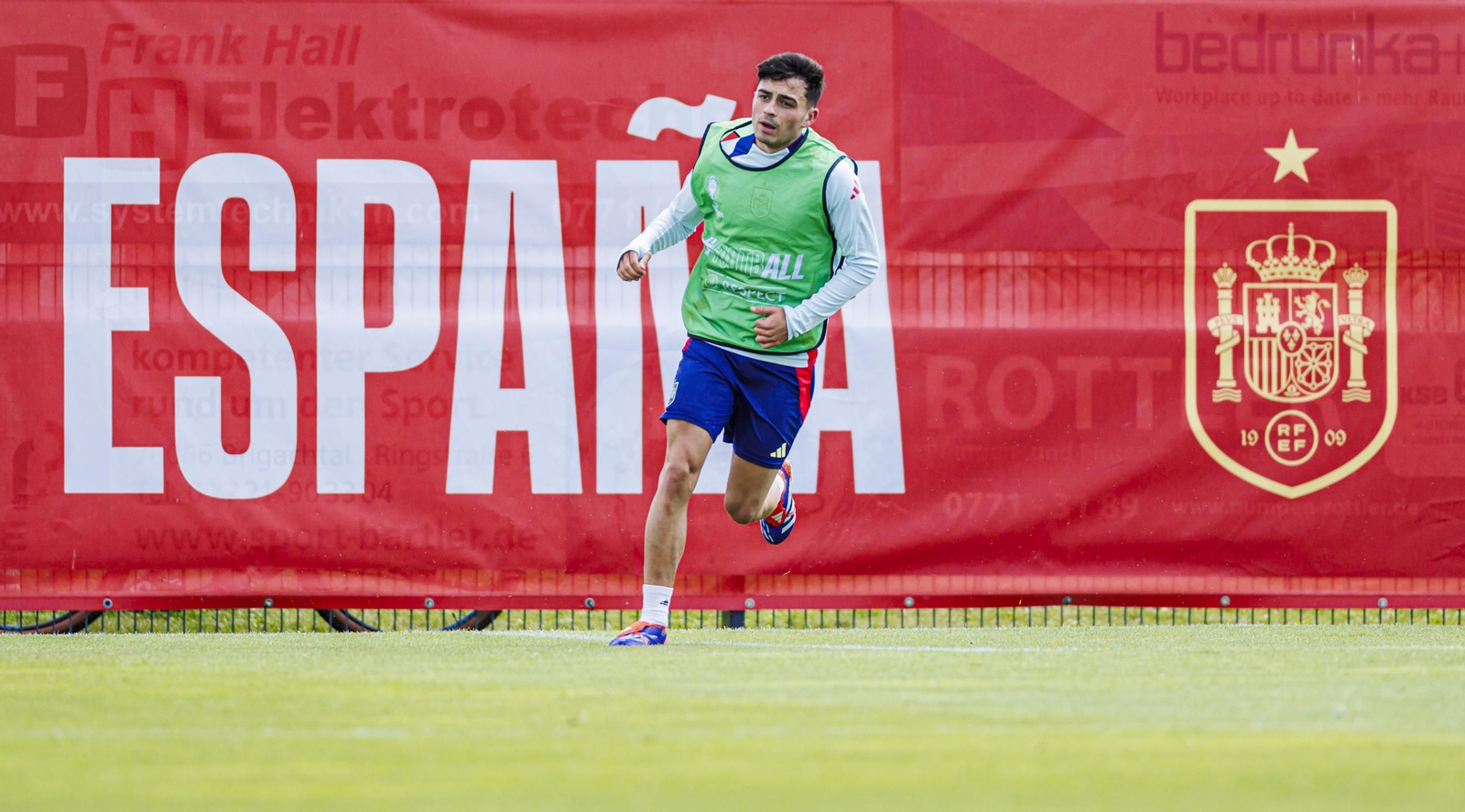 Las fotos de España antes del partido contra Alemania