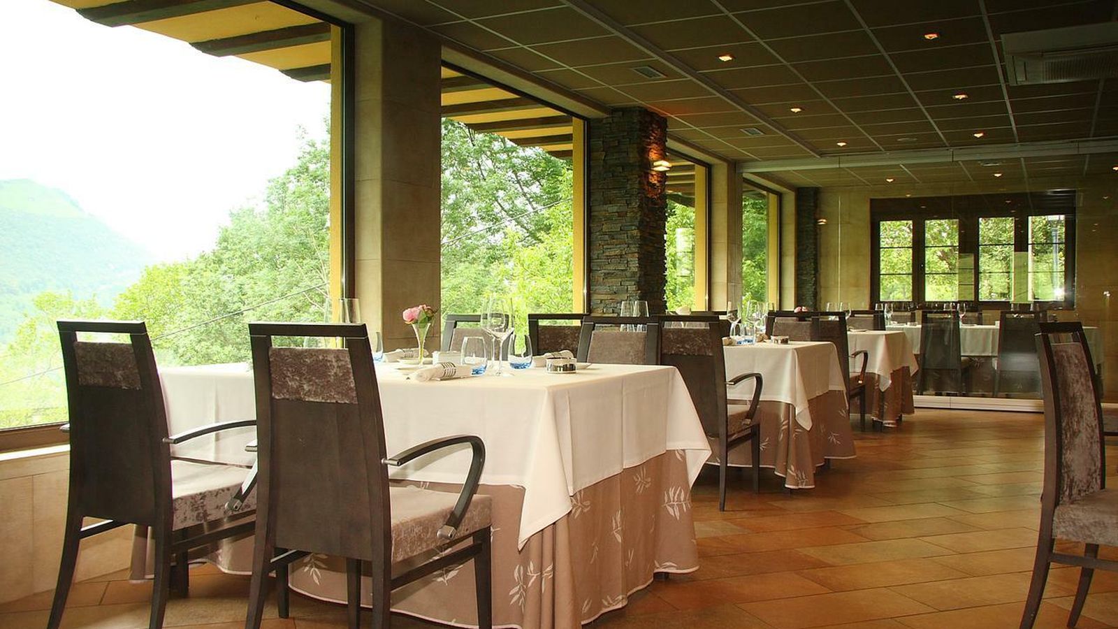 Restaurante Solana, en Ampures (Cantabria).