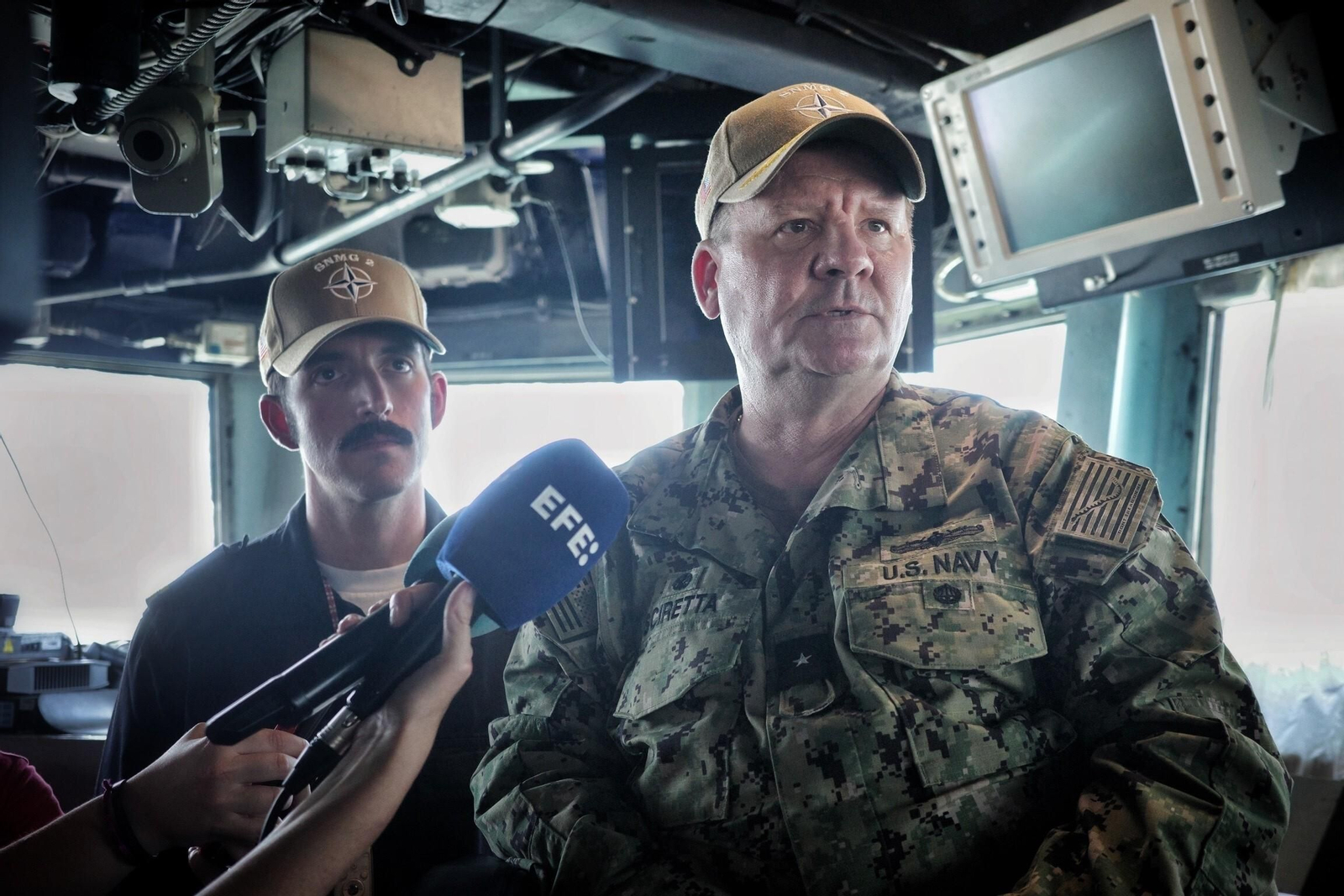 Recorrido por el destructor 'James E. Willians', atracado en la Base naval de Rota