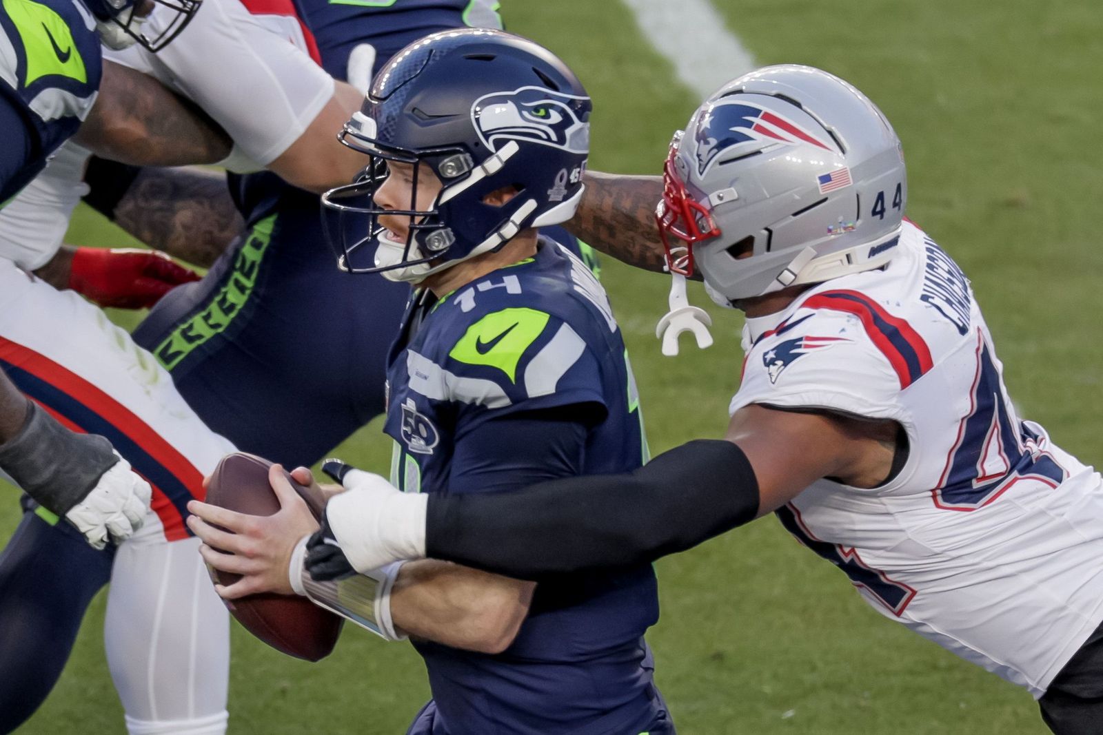 Las mejores fotos de la Super Bowl con la actuación de Bad Bunny