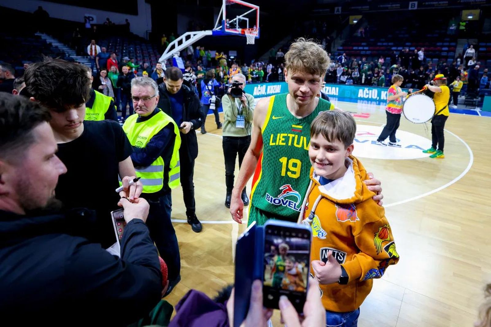 El último baile de Kuzminskas con la selección lituana