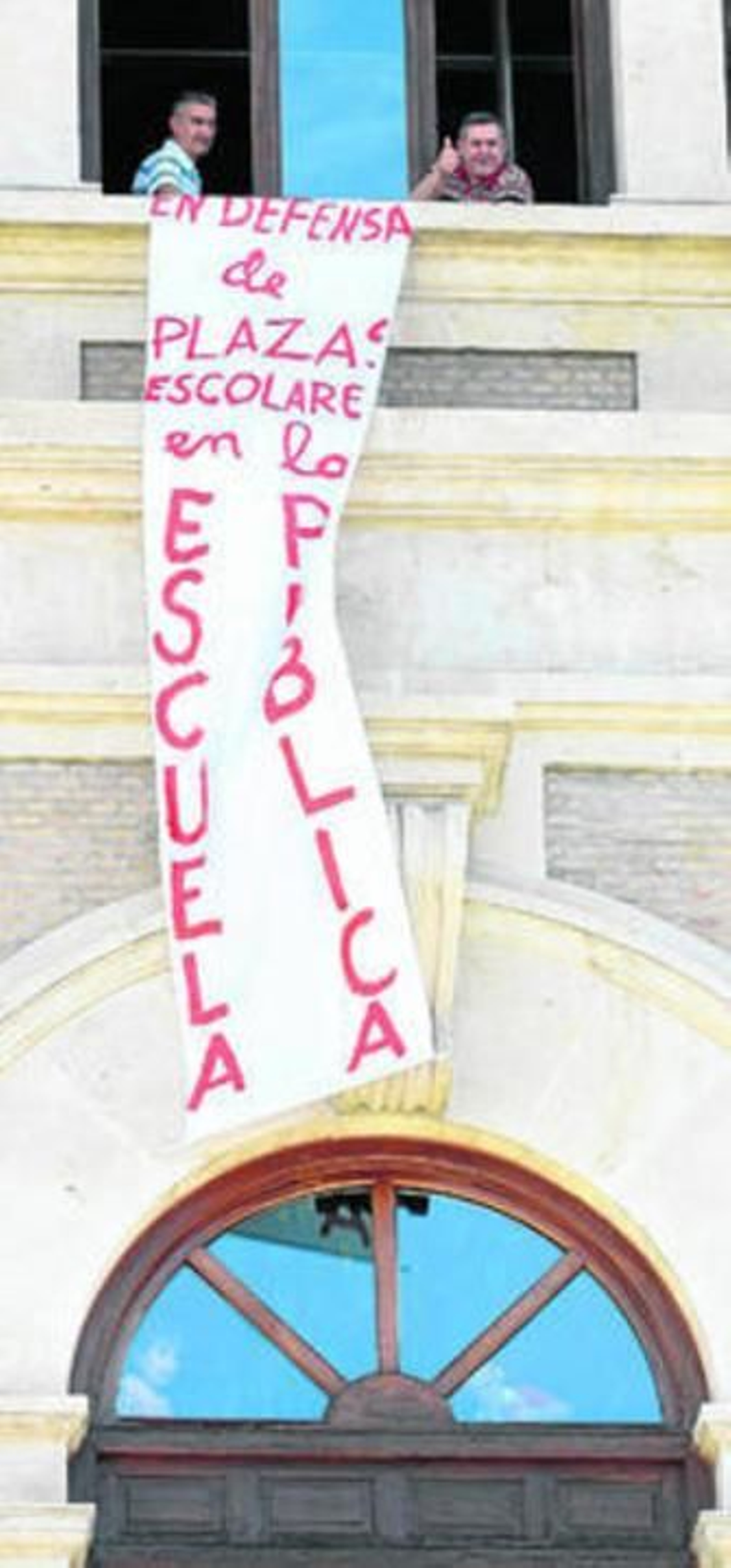 Imagen de archivo de la movilización de los padres del Generalife.