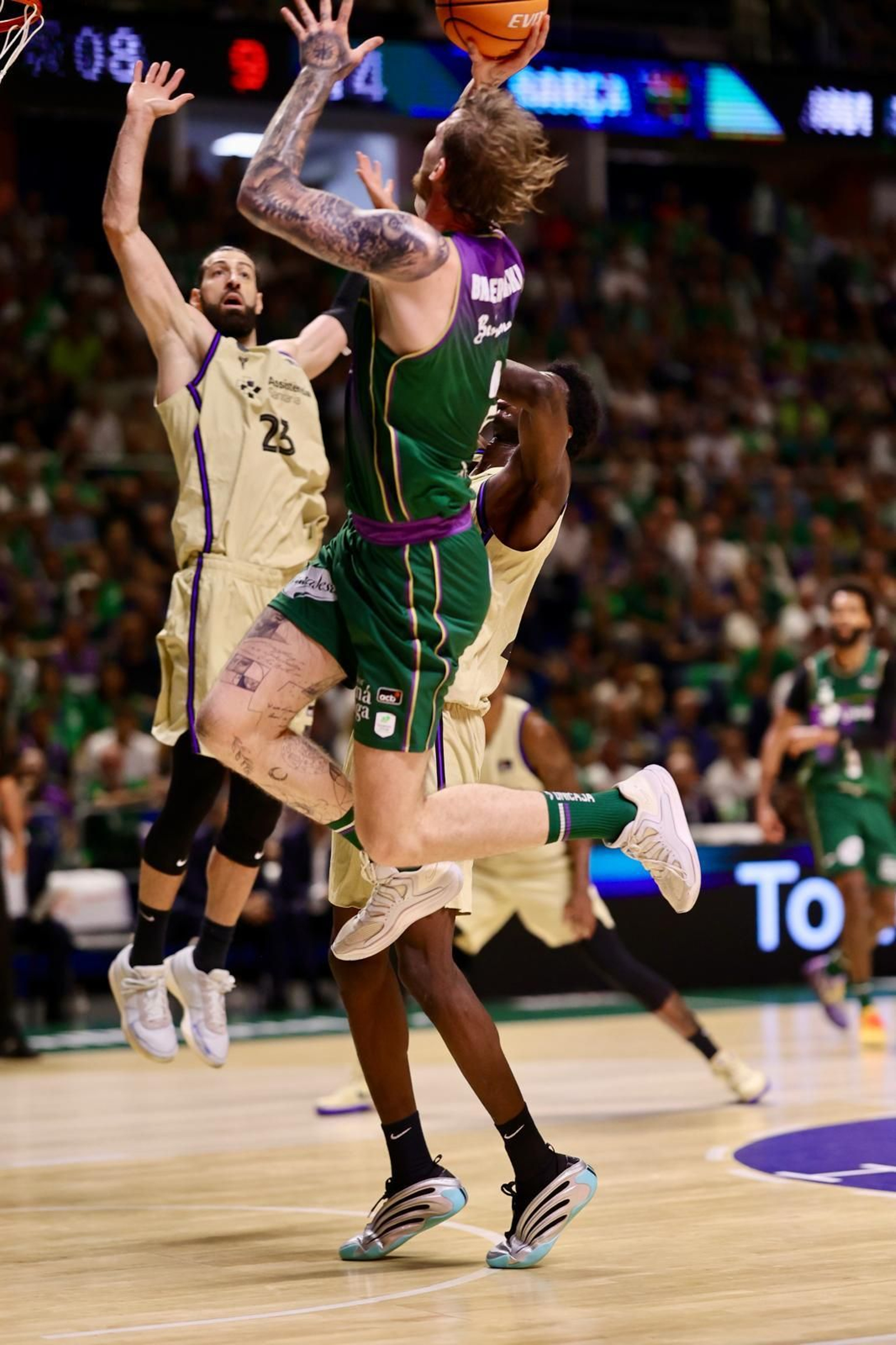 Las fotos del Unicaja-Barcelona