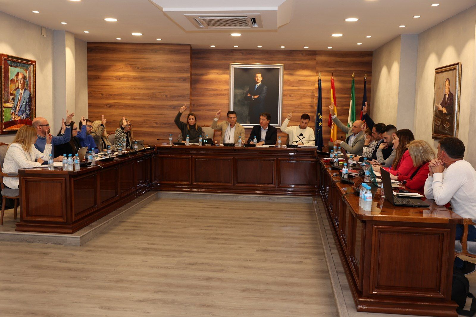 Pleno municipal del Ayuntamiento de Torrox