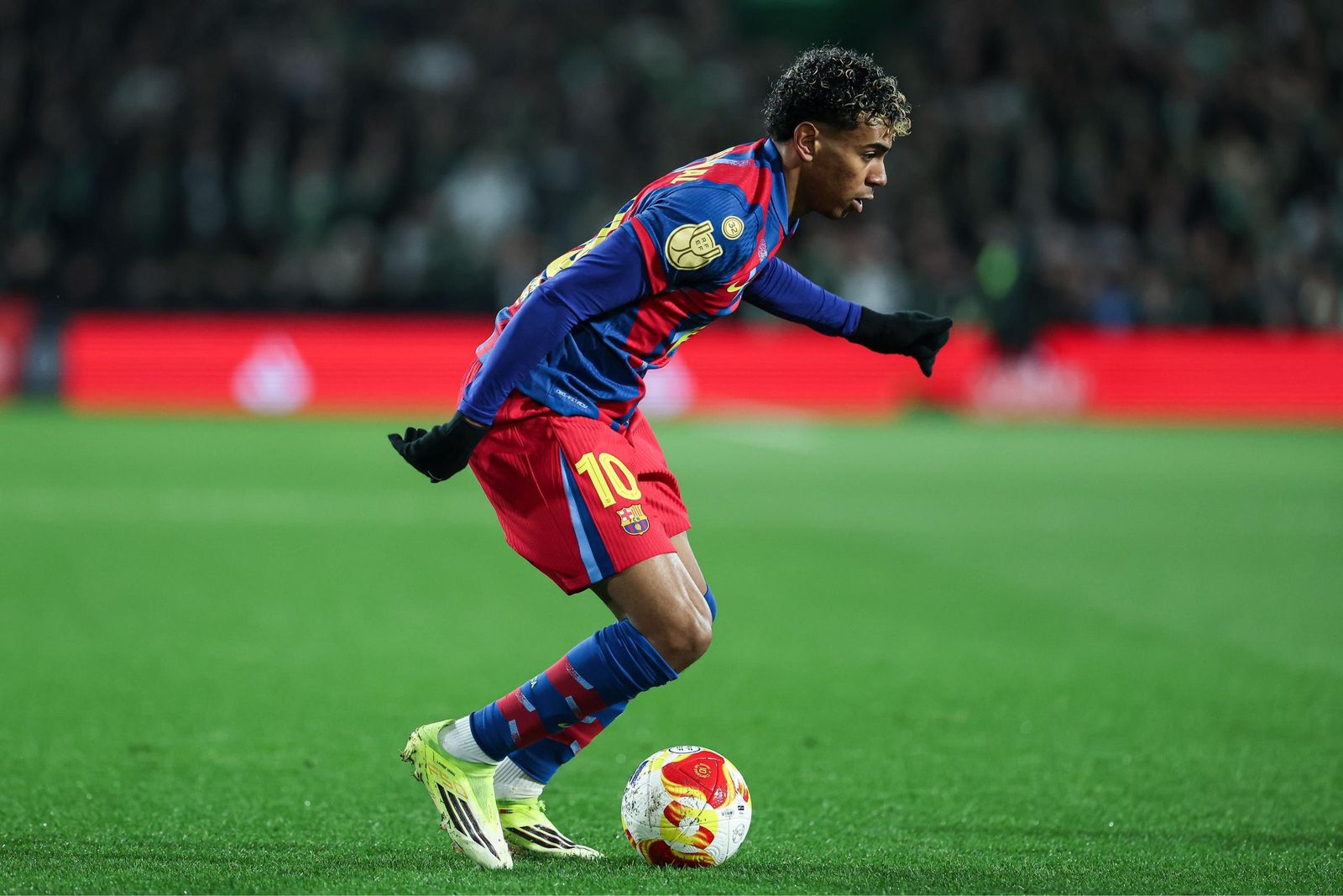 Las fotos del Racing-Barcelona de Copa